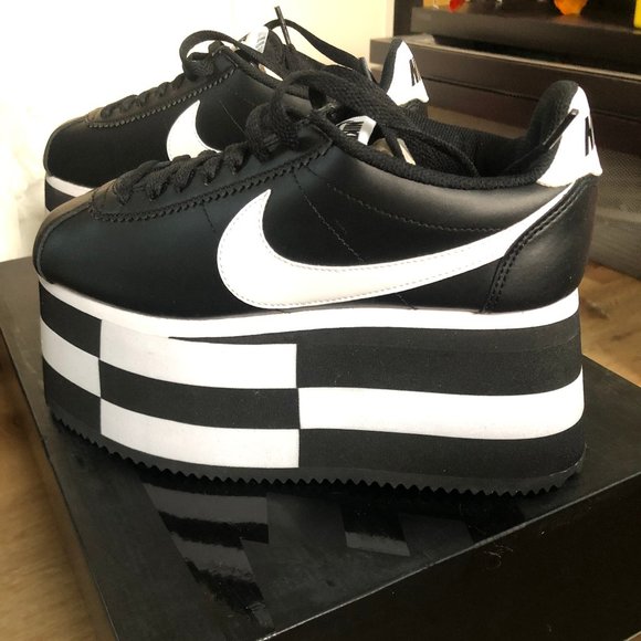 commes des garcons nike cortez
